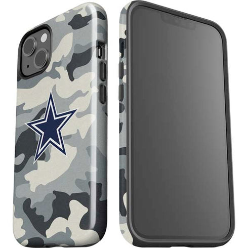 NFL Dallas Cowboys Camo iPhone 15 Impact Case